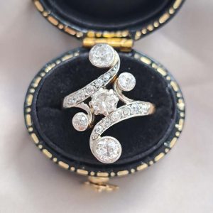 Antique Old Cut Diamond Ring