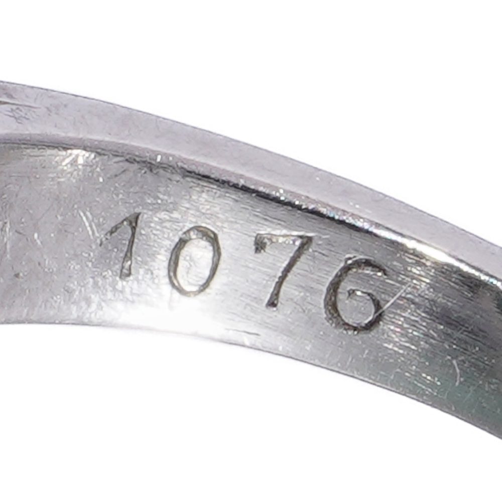 Natural No Heat 6.40ct Jadeite Jade Onyx and Diamond Ring in Platinum