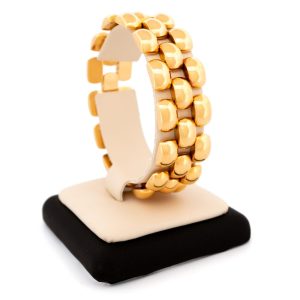 Vintage 18 Carat Yellow Gold Panther Link Bracelet