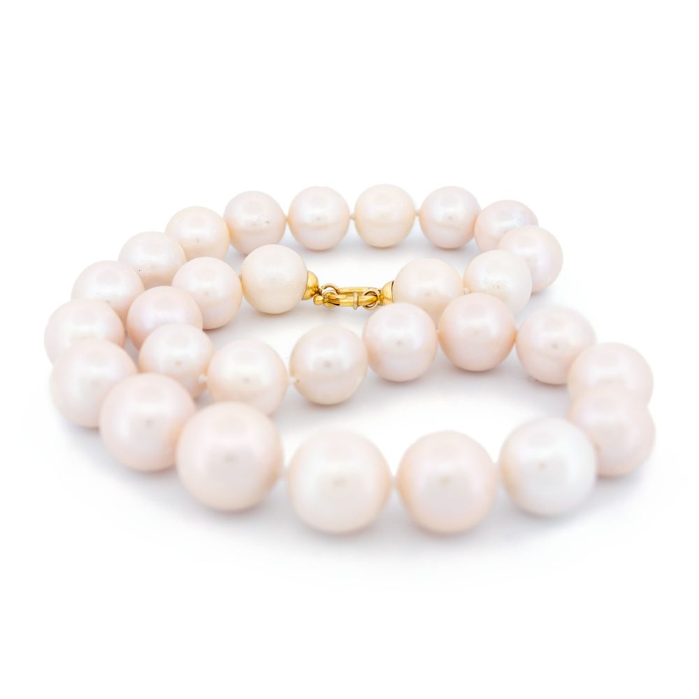 Vintage South Sea pearl necklace.